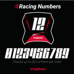Yozma IN 10 License Plate Stickers - Yozma australia