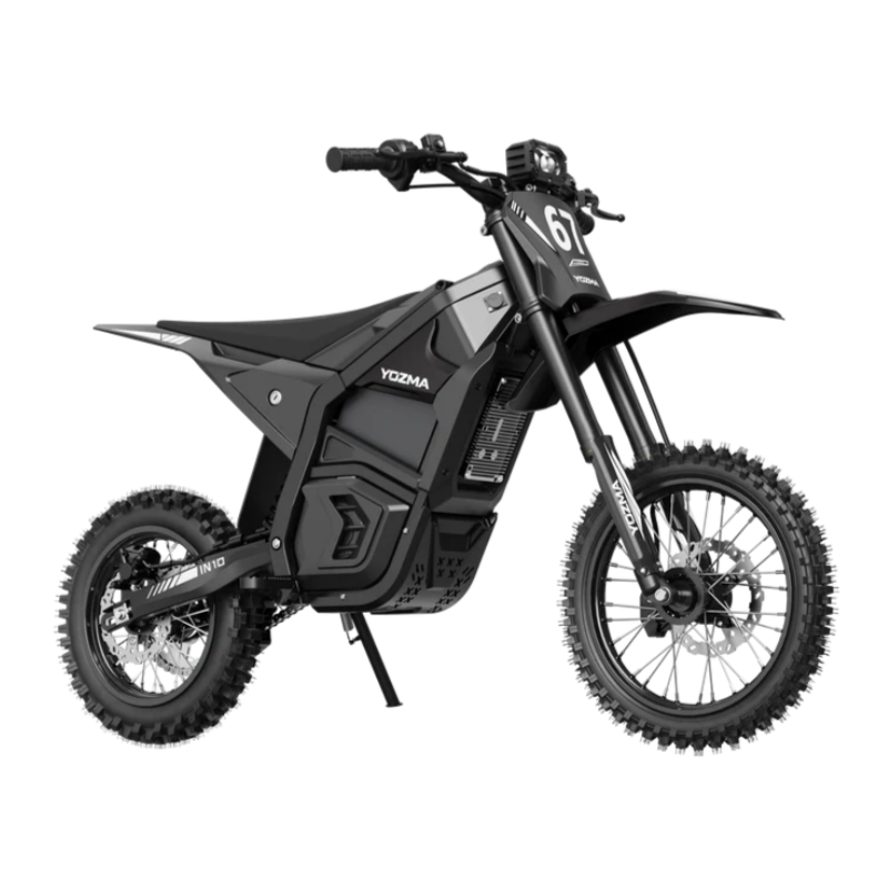 Yozma IN10 Pro electric dirt bike frame and seat detail