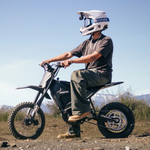 Yozma IN10 Pro electric dirt bike front suspension detail